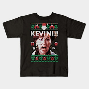 Kevin Christmas Ugly Sweater Kids T-Shirt